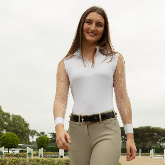 Tredstep Ireland Monaco Air Womens Long Sleeve Show Shirt image 