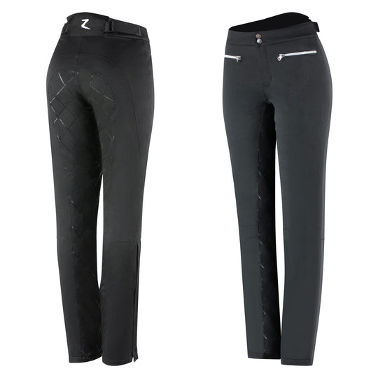 Horze Adeline Womens Padded Waterproof Full Seat Breeches image 