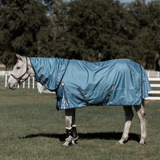 Equinavia Thunder 360 Detachable Neck Mid Weight Turnout Blanket 200g image 