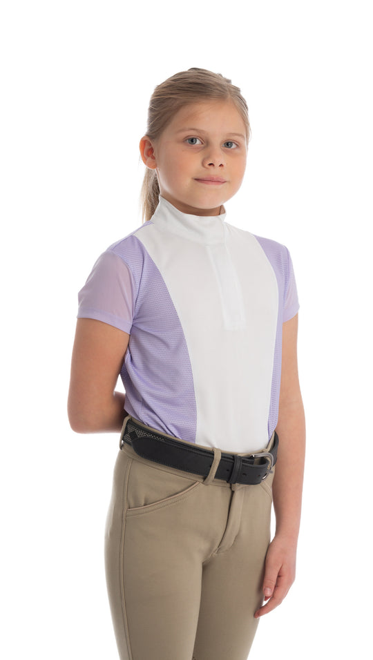 Equinavia Charlotte Kids Short Sleeved Show Shirt image 