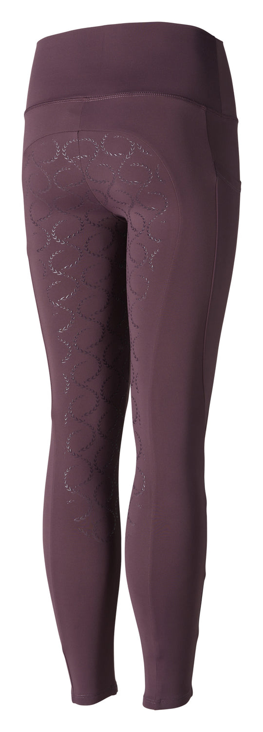 Horze Gillian Kids Silicone Full Seat Tights image 