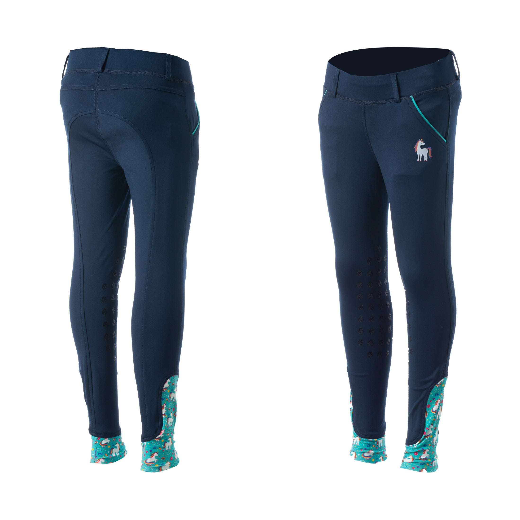 Equinavia Lena Kids Knee Patch Pull On Breeches image #1