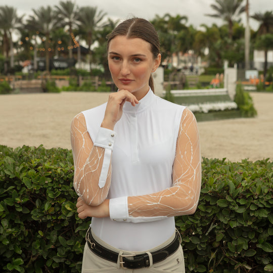 Tredstep Ireland Monaco Air Womens Long Sleeve Show Shirt image 