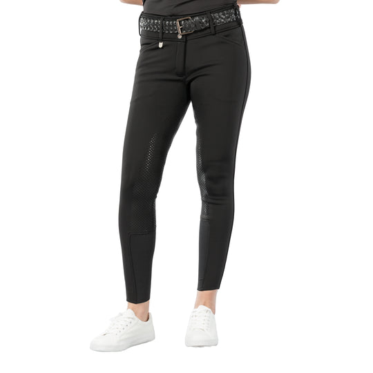 Horze Grand Prix Womens Thermo Softshell Full Seat Breeches image 