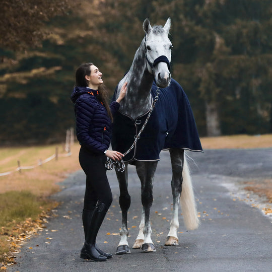 Horze Kiel Halter with Fleece image 