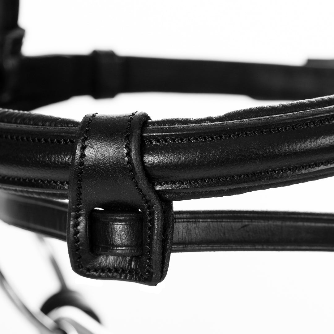 Equinavia Saga Padded Dressage Bridle &amp; Reins image 