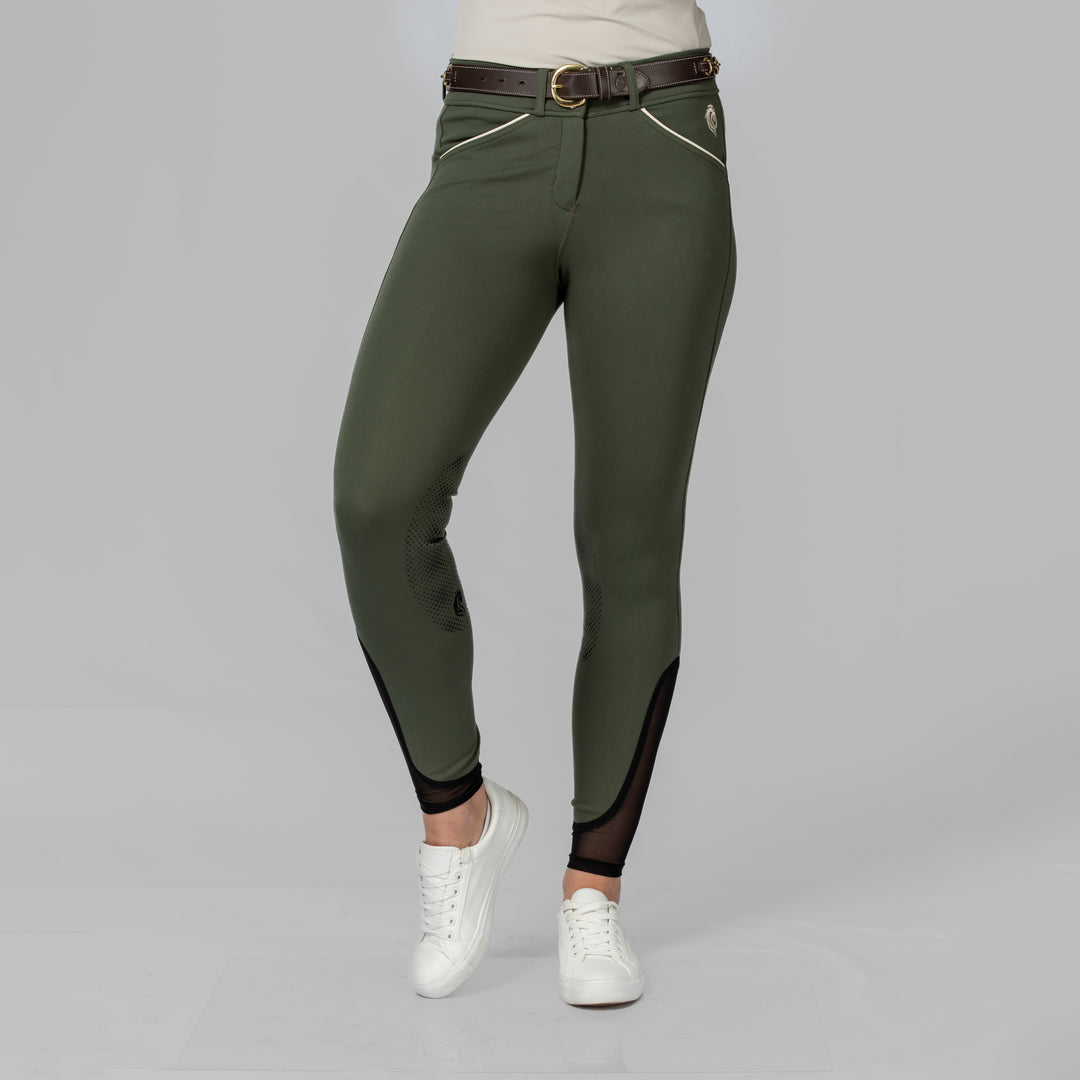 Equinavia Astrid Womens Silicone Knee Patch Breeches image 