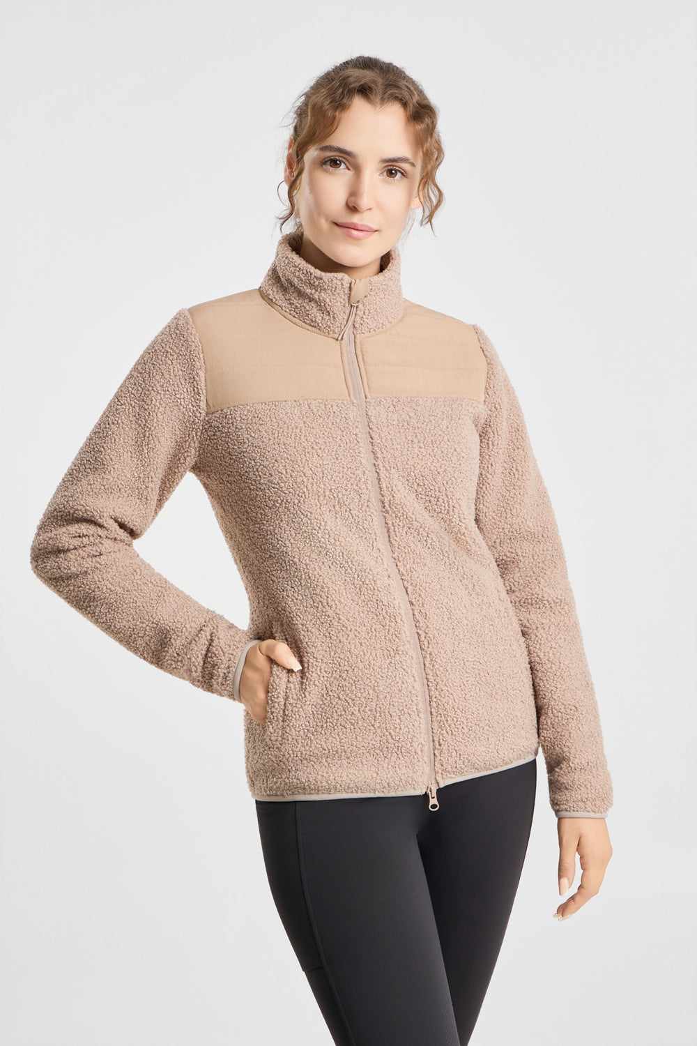 Horze Misha Womens Fleece Jacket image #2