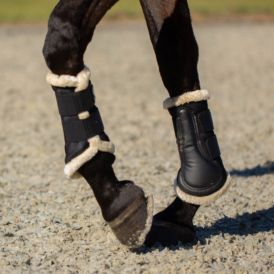 Equinavia Ty Fleece-Edged Brushing Boots with NordicAir™ Tech image 