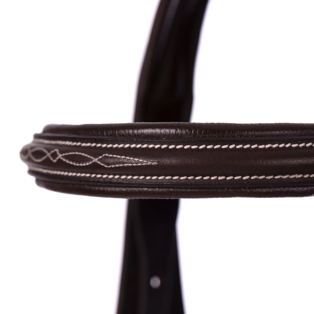 Equinavia Saga Fancy Stitched Figure 8 Bridle &amp; Reins image 