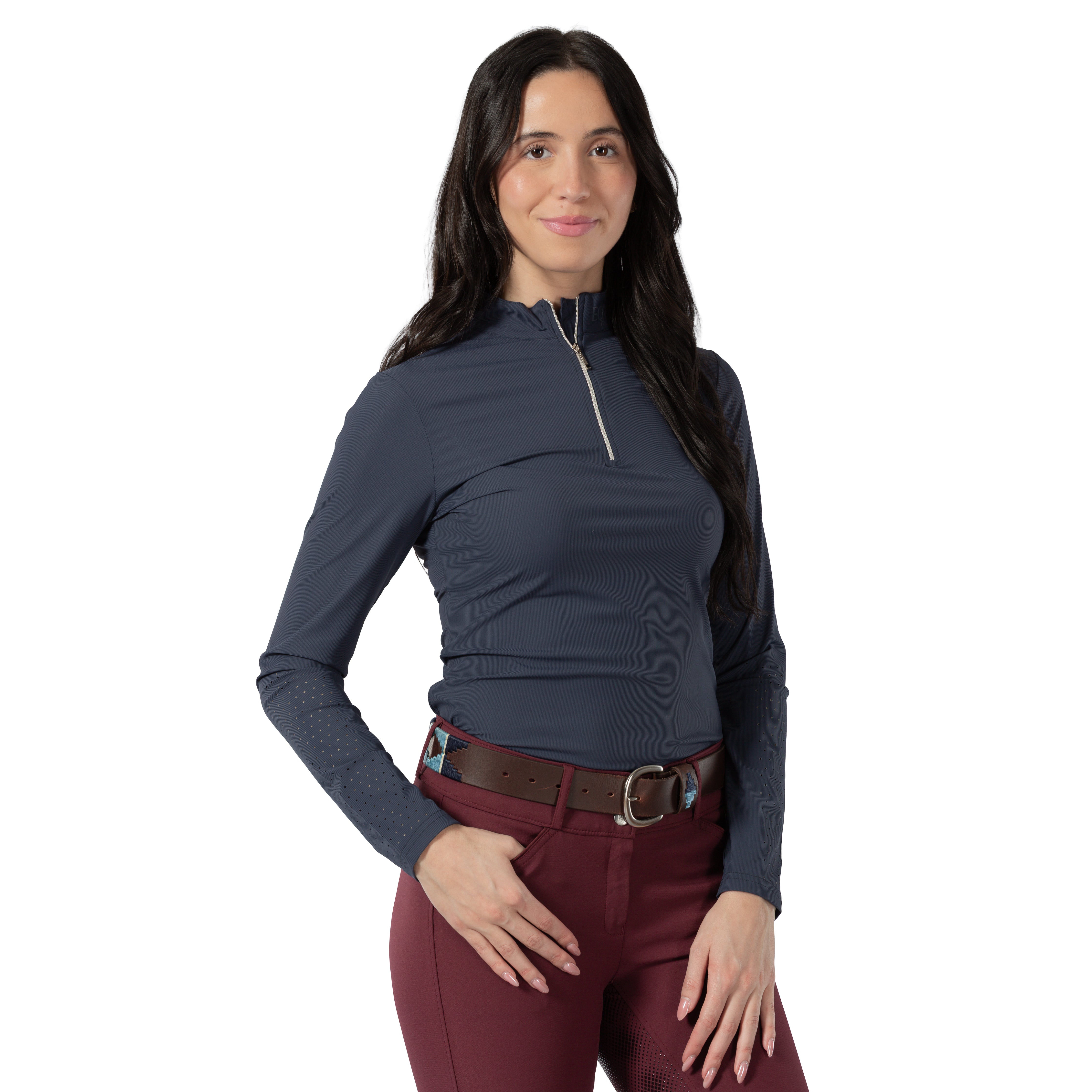 Equinavia Alexandra Womens Ribbed Training Shirt image #1