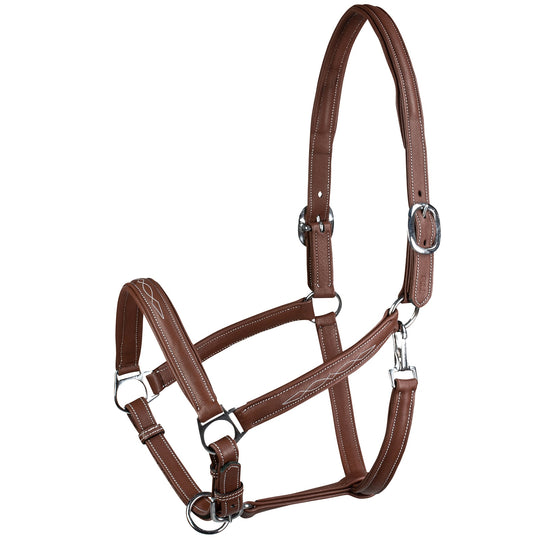 Horze Warren Soft Leather Halter image 