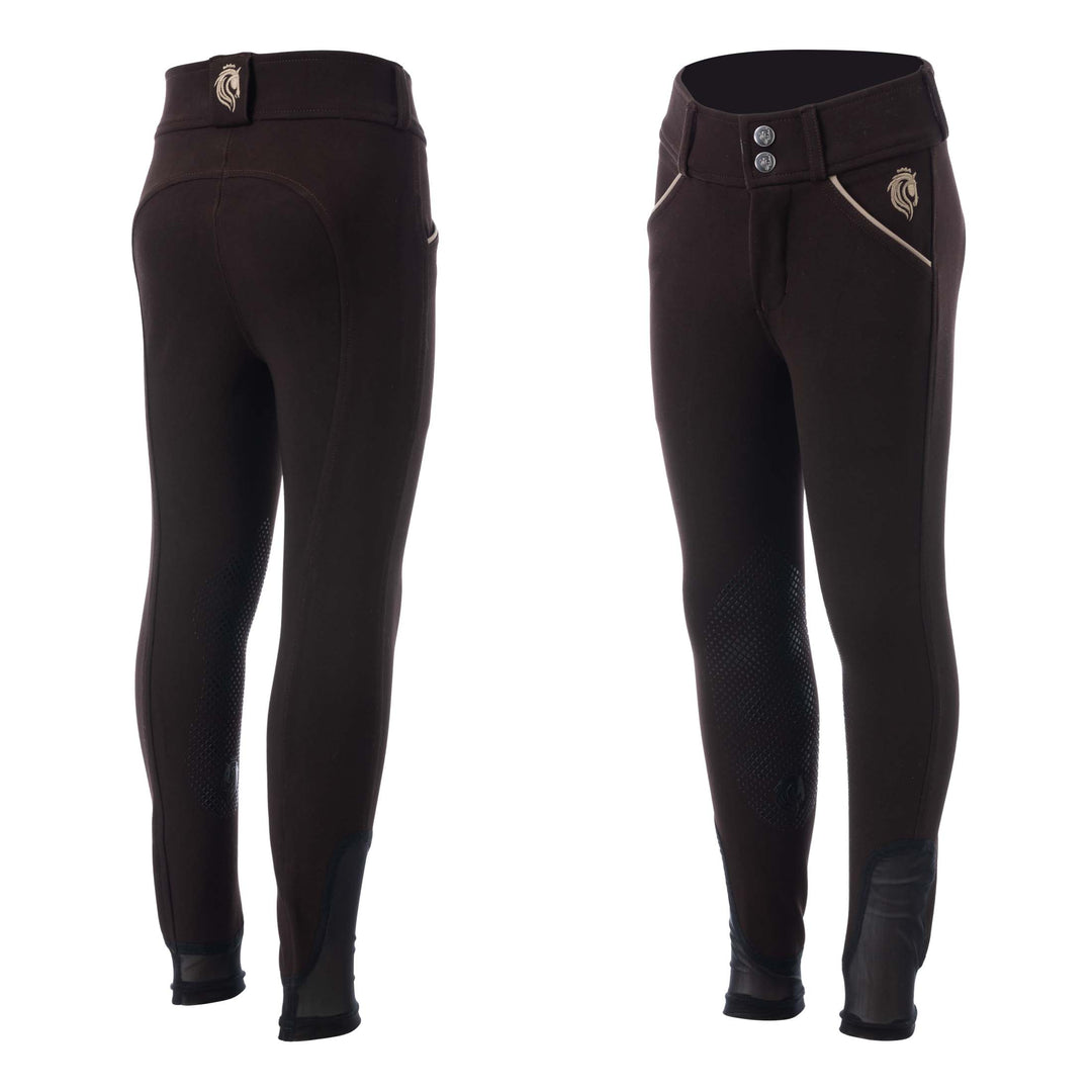 Equinavia Greta Kids Silicone Knee Patch Breeches image #1
