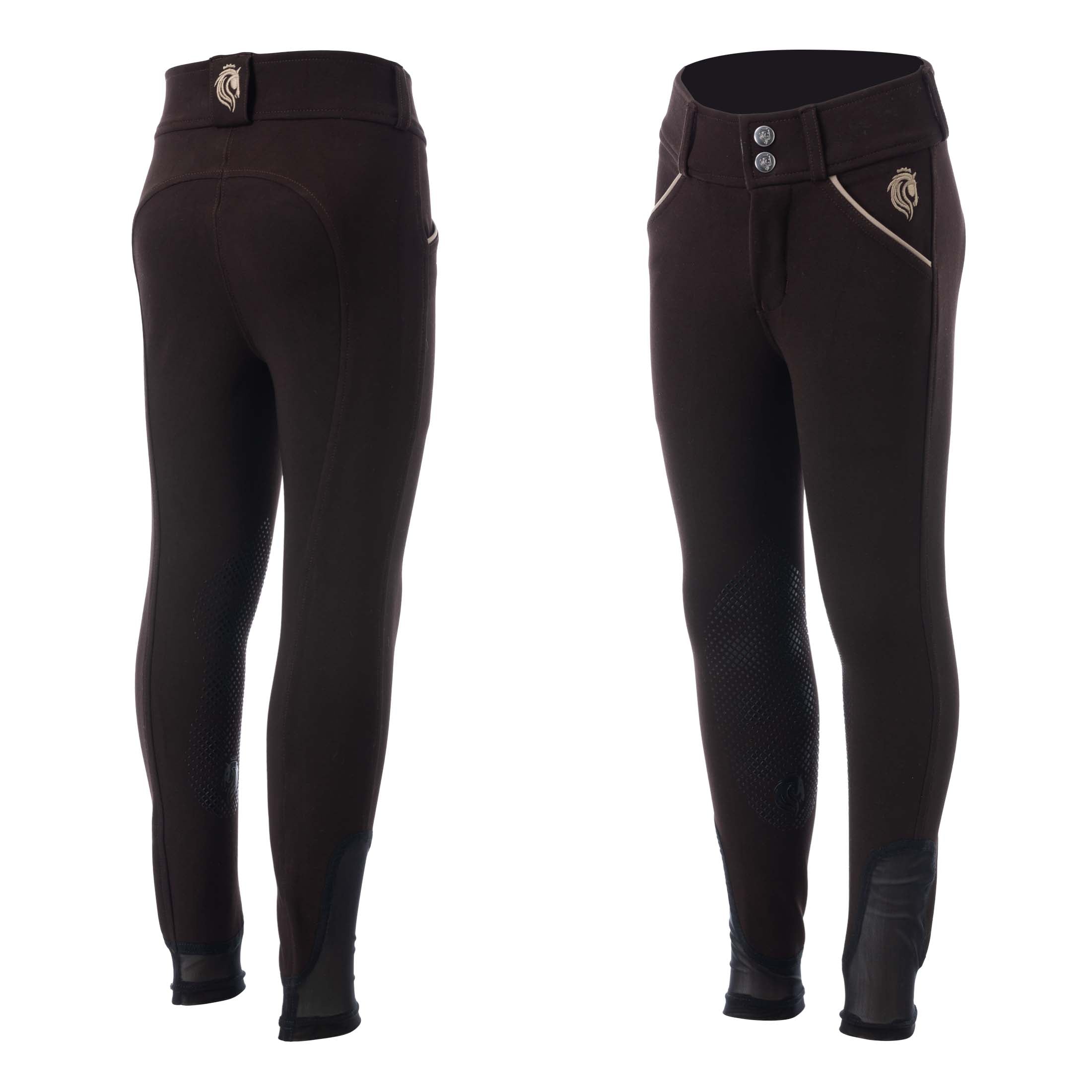 Equinavia Greta Kids Silicone Knee Patch Breeches image #1