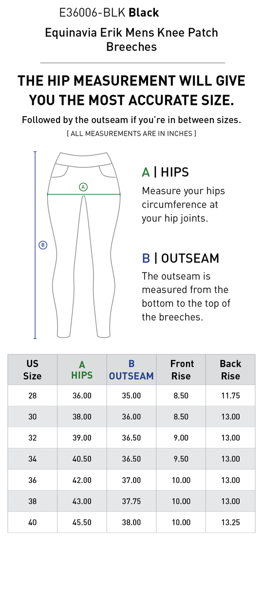 Size chart: Men&