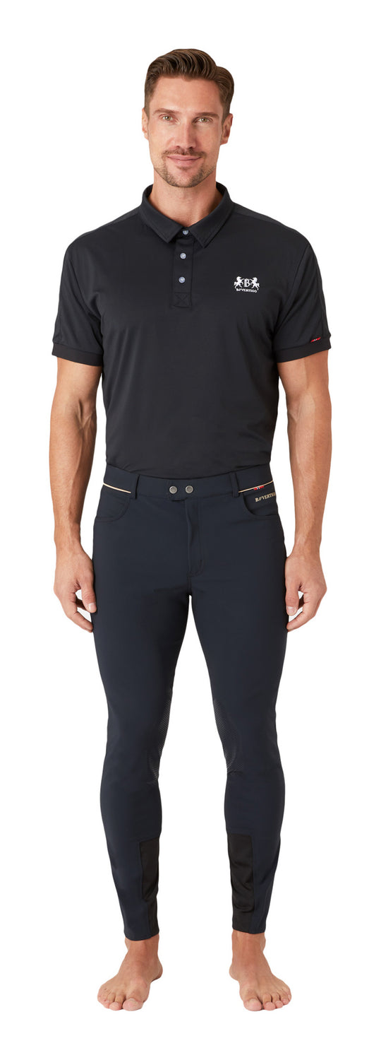 B Vertigo Damien Mens Knee Patch Breeches image 