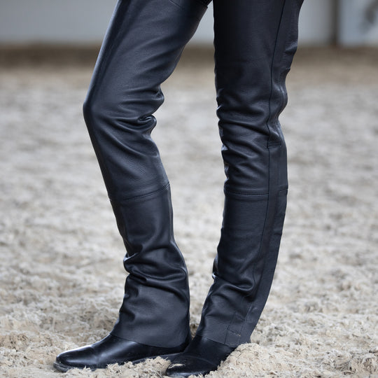 Horze Blake Leather Full Chaps image 