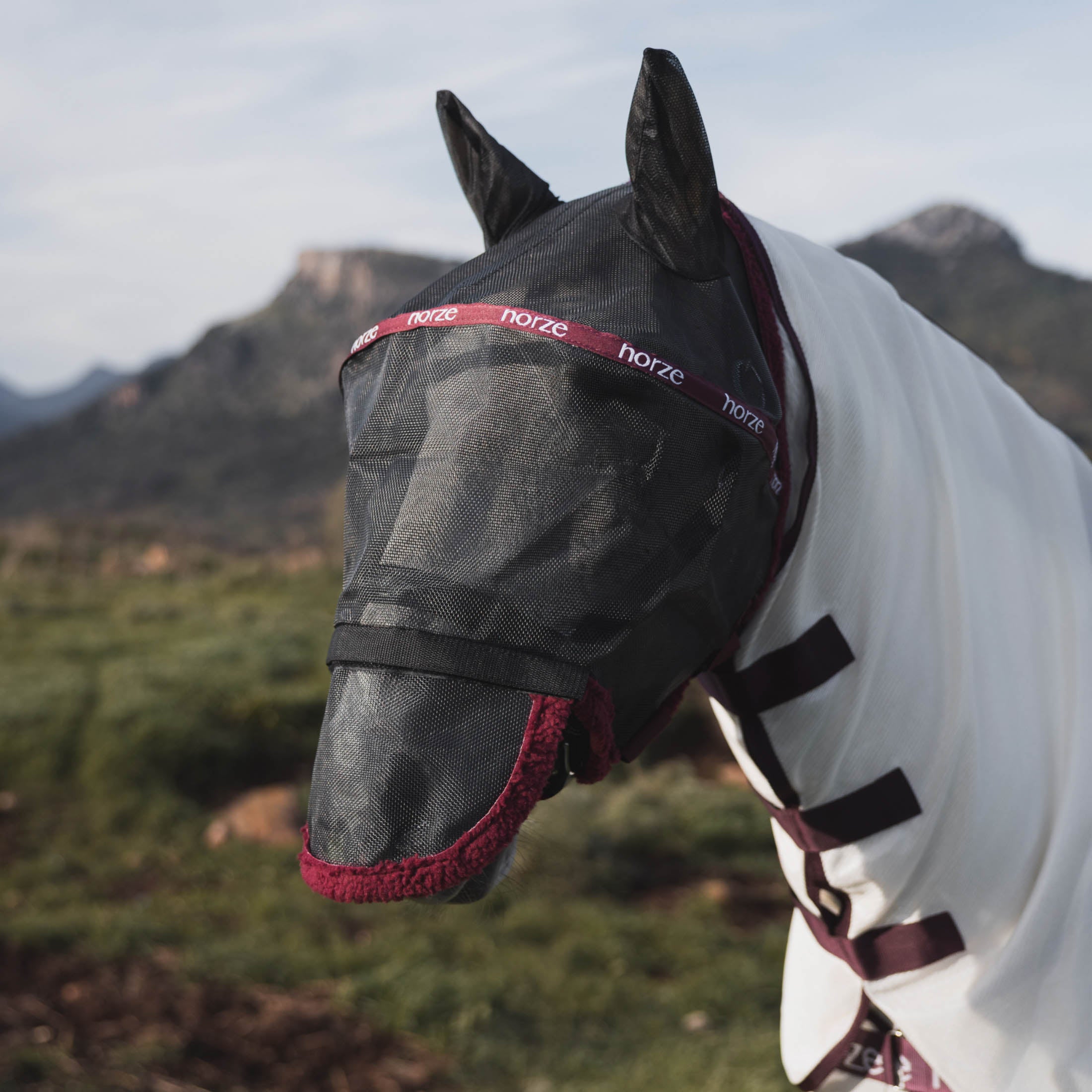 Horze Wire-Framed Fly Mask image #1