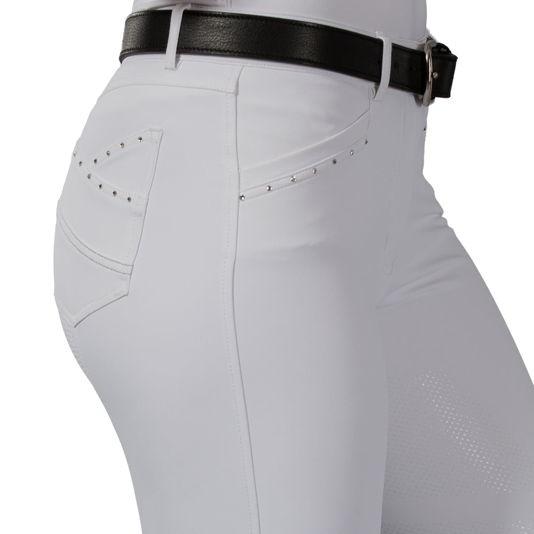 B Vertigo Olivia Womens Silicone Full Seat Breeches image 