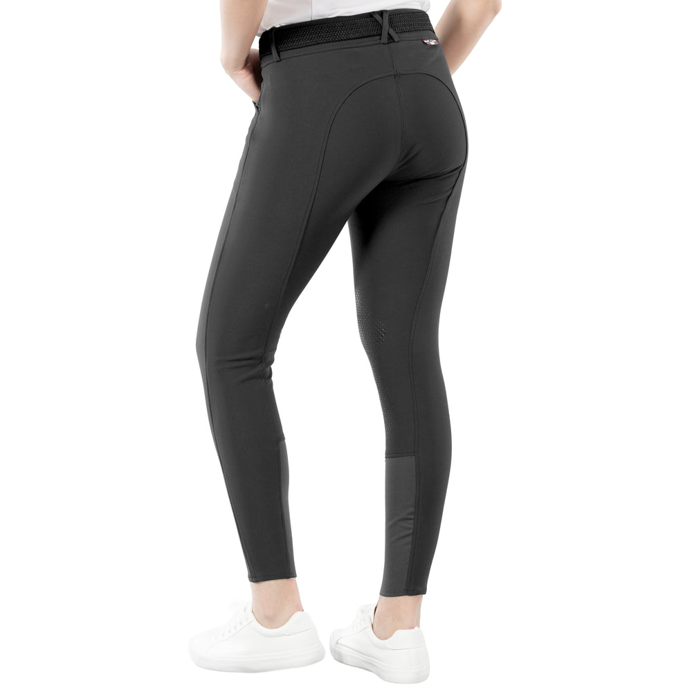 Horze Grand Prix Womens Silicone Knee Patch Breeches image #2