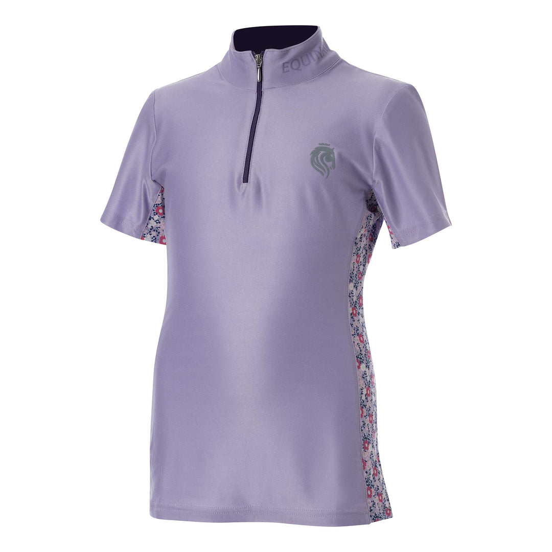 Equinavia Lena Kids Short Sleeve Quarter Zip Shirt image #1