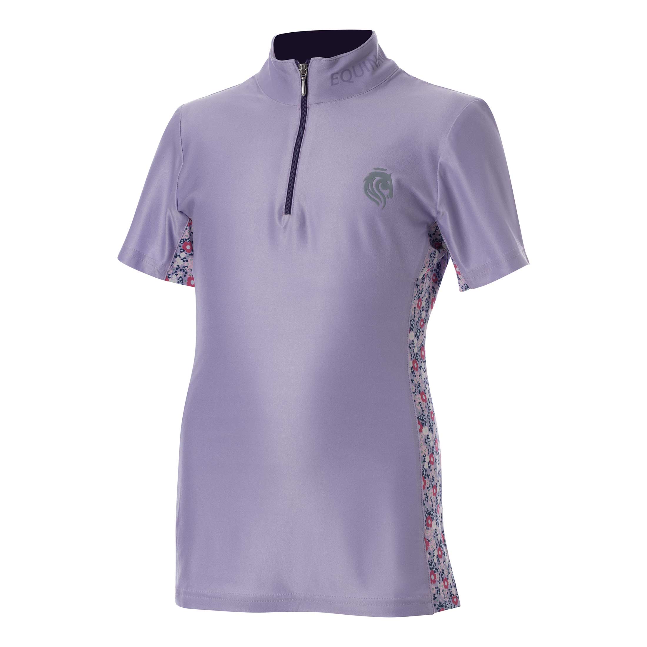 Equinavia Lena Kids Short Sleeve Quarter Zip Shirt image #1