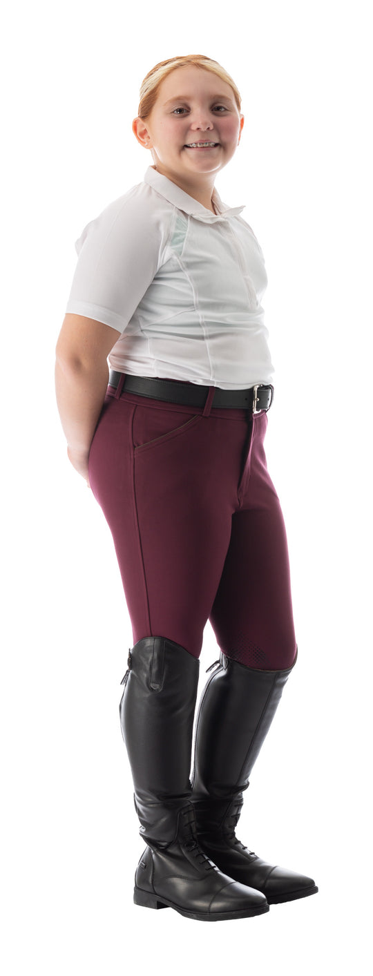 Equinavia Greta Kids Silicone Knee Patch Breeches image 