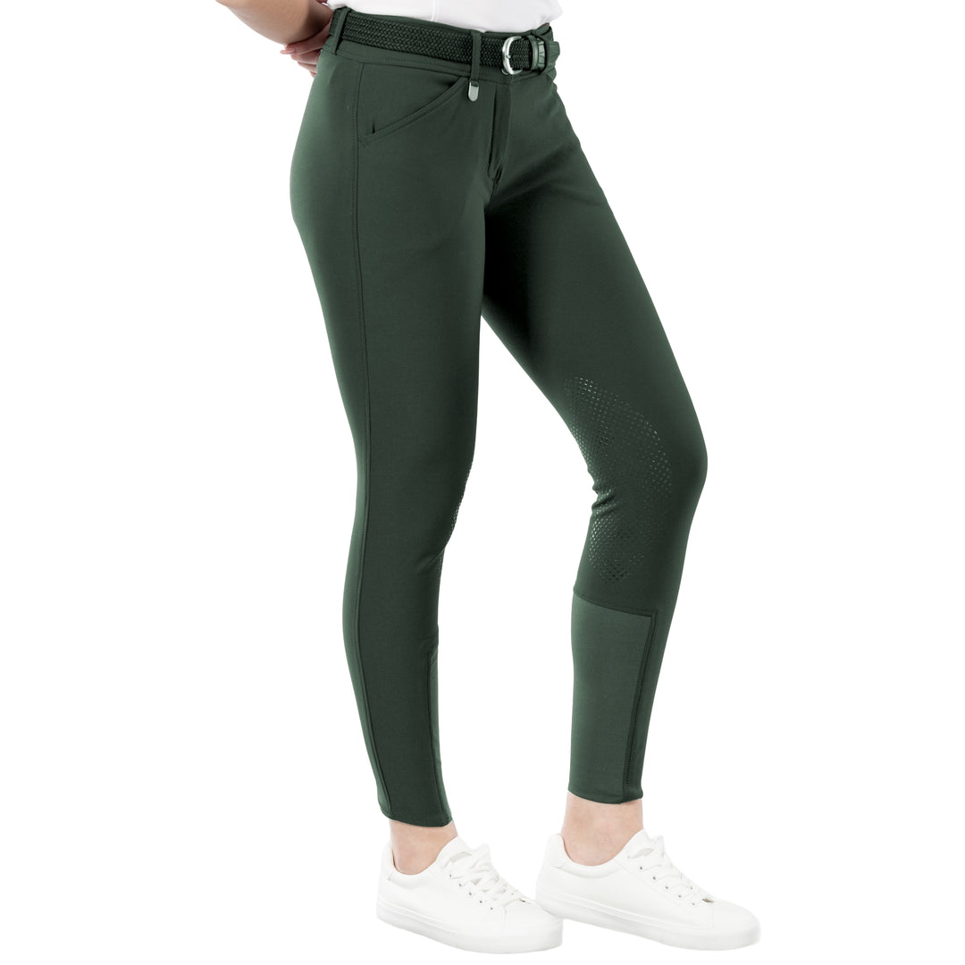 Horze Grand Prix Womens Silicone Knee Patch Breeches image #1