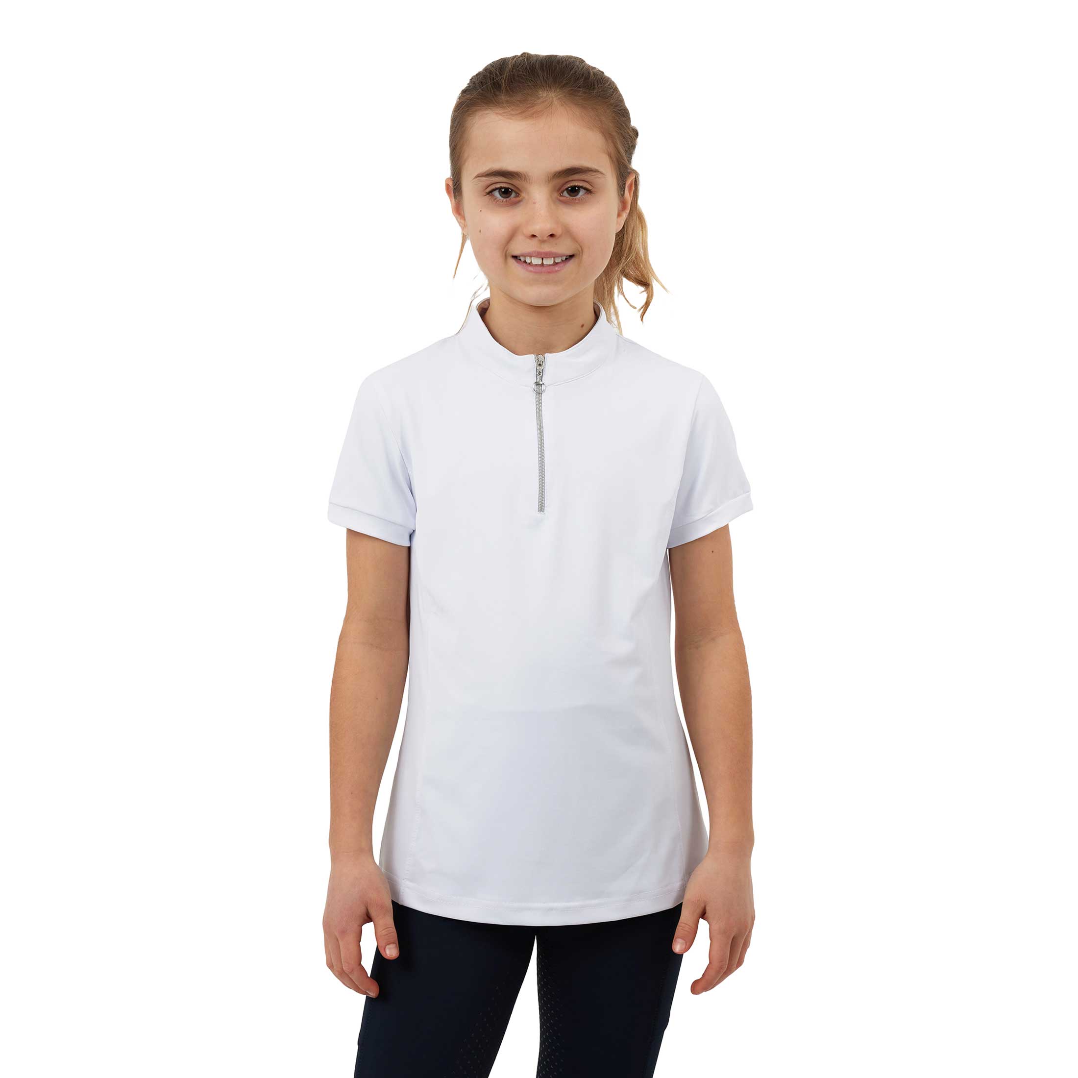 Horze Mina Kids Short Sleeved Training Shirt image #1