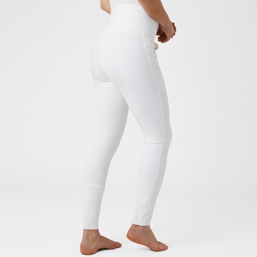 B Vertigo Natalia Womens Sculpting Full Seat Breeches With Lace Detail image 
