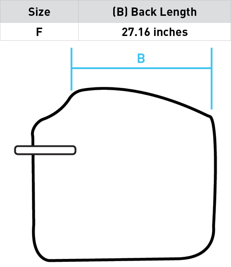 Size chart: Quarter Sheets