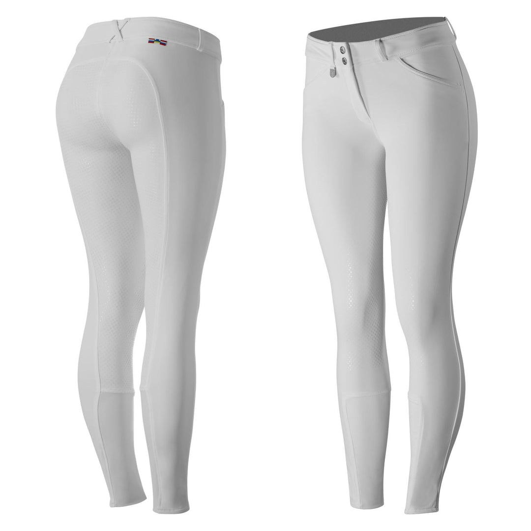 Horze Grand Prix Womens Silicone Full Seat Breeches image 