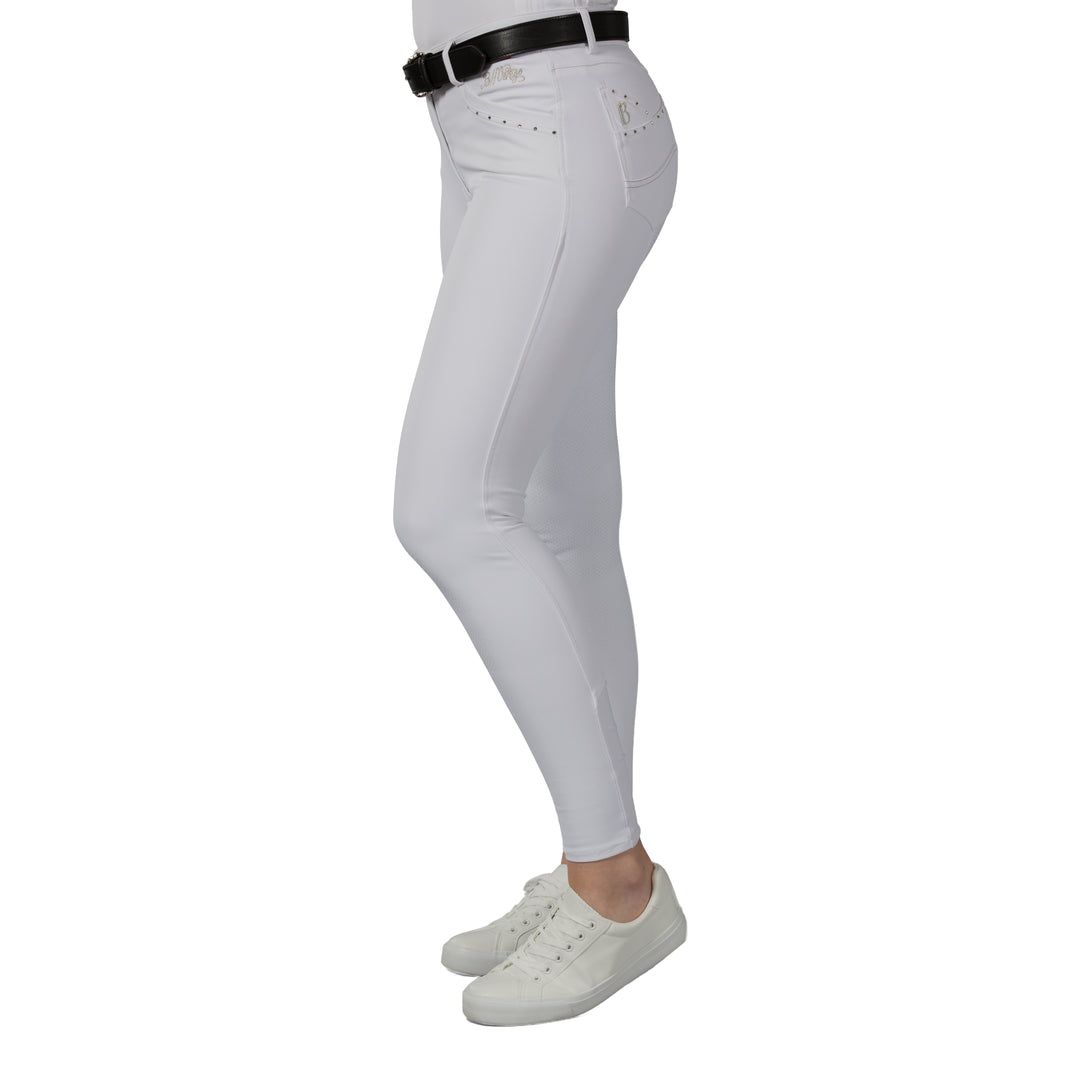 B Vertigo Olivia Womens Silicone Full Seat Breeches image 