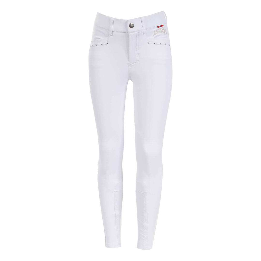 B Vertigo Olivia Girls Silicone Full Seat Breeches image 