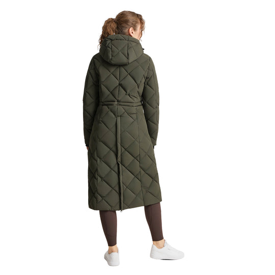 B Vertigo Gem Womens Waxed Padded Long Coat image 