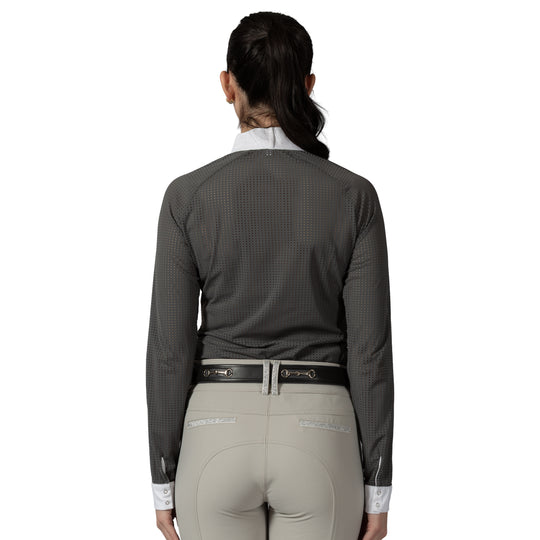 Equinavia Sara Womens Perforated Long Sleeved Show Shirt image 