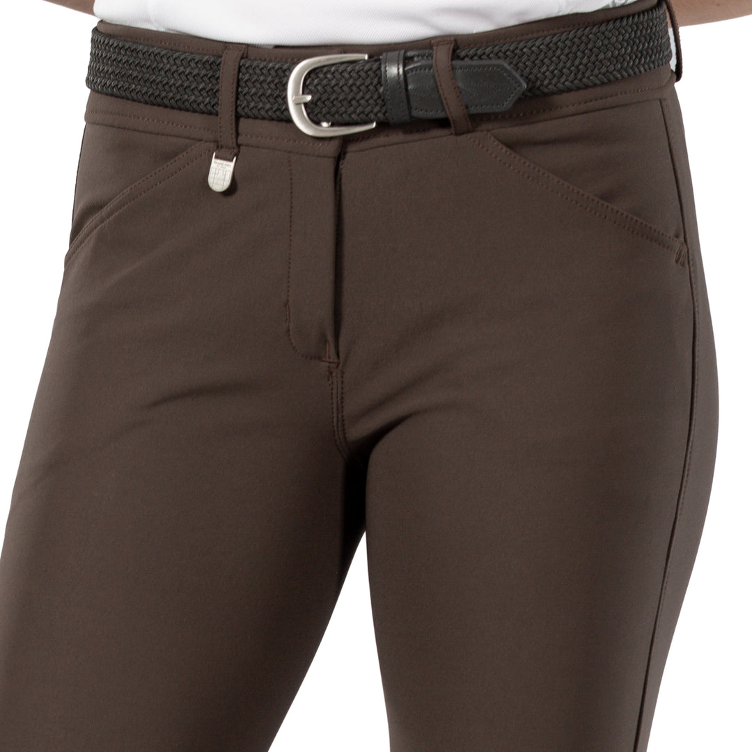 Horze Grand Prix Womens Silicone Knee Patch Breeches image 