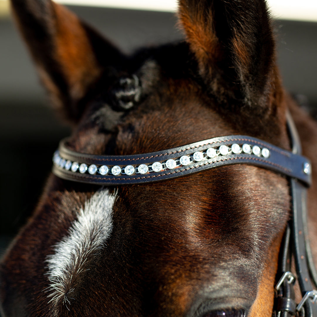Horze Bergen Leather Remont Bridle image 