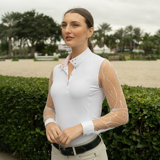 Tredstep Ireland Monaco Air Womens Long Sleeve Show Shirt image 