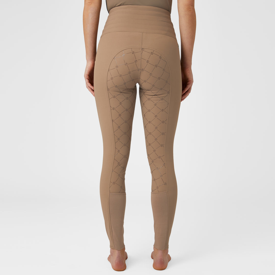 B Vertigo Natalia Womens Sculpting Full Seat Breeches With Lace Detail image 
