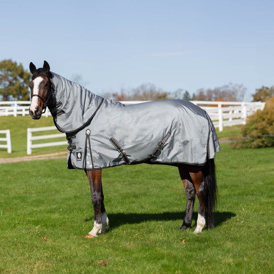 Equinavia Thunder 360 Detachable Neck Mid Weight Turnout Blanket 200g image 