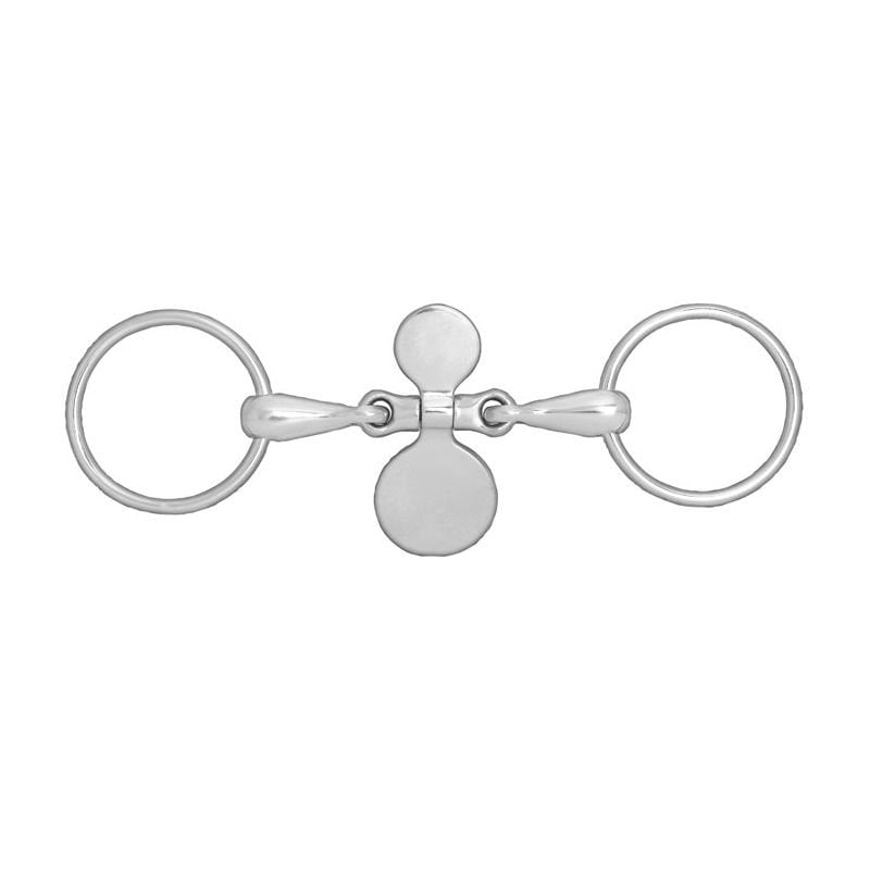 Horze Spoon Mouth Loose Ring Snaffle Bit image #1