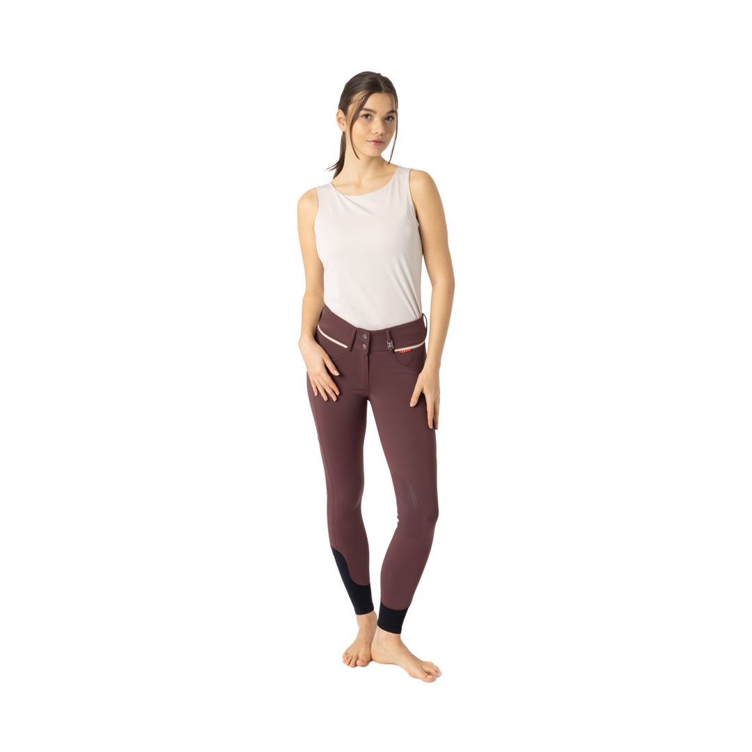 B Vertigo Elea Womens Knee Patch Breeches image 