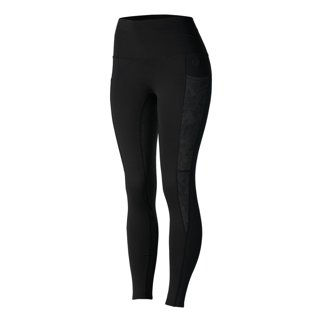 Horze Ramona Womens Reflective High Waist Winter Riding Tights image 