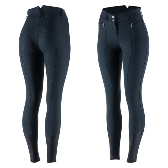 Horze Angelina Womens Silicone Full Seat Breeches image 
