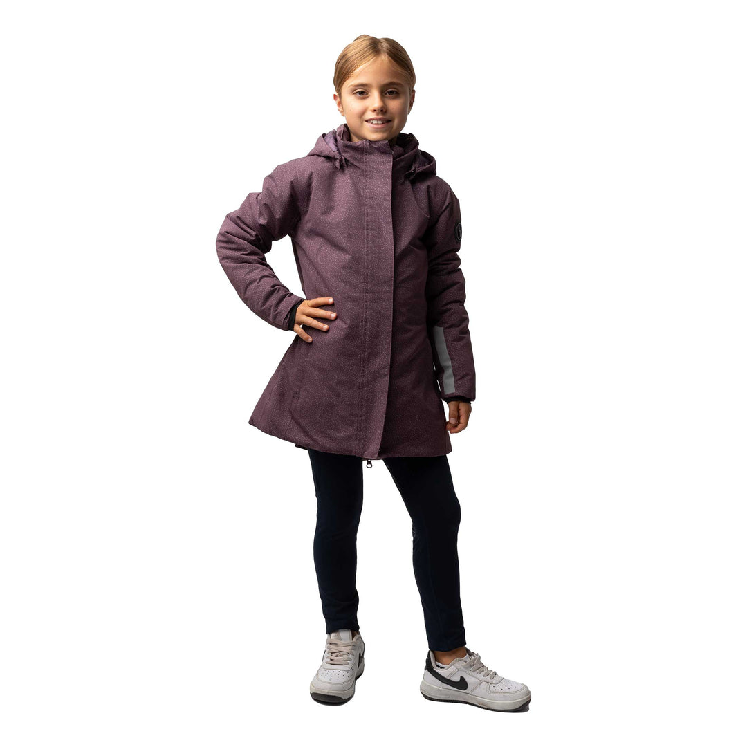 Horze Jessie Kids Waterproof Winter Riding Jacket image 