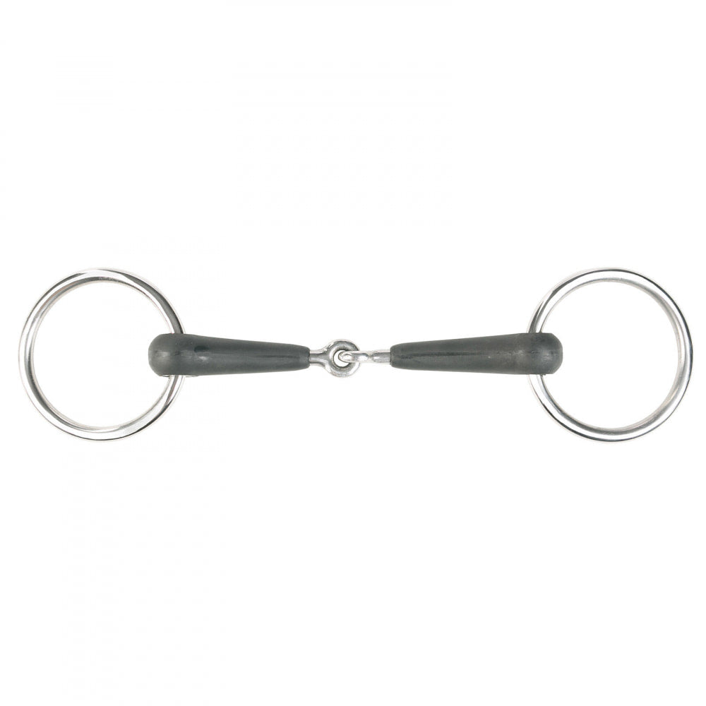 Horze Rubber Loose Ring Snaffle Bit image #1