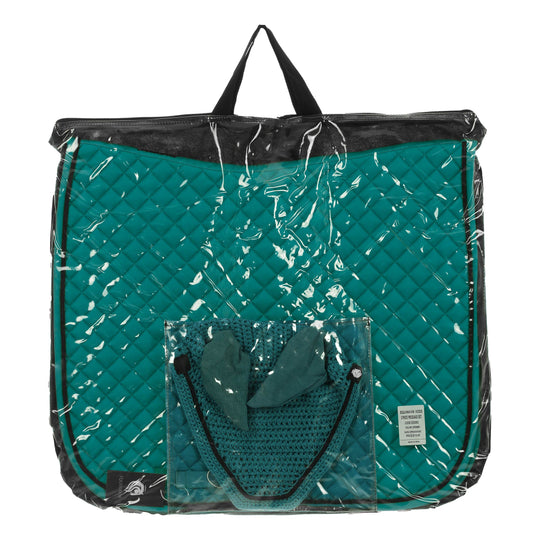 Equinavia Voss Dressage Saddle Pad and Bonnet Set image 