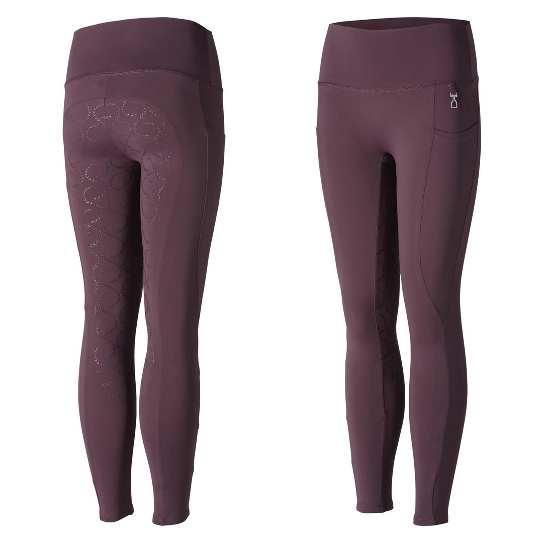 Horze Gillian Kids Silicone Full Seat Tights image #1