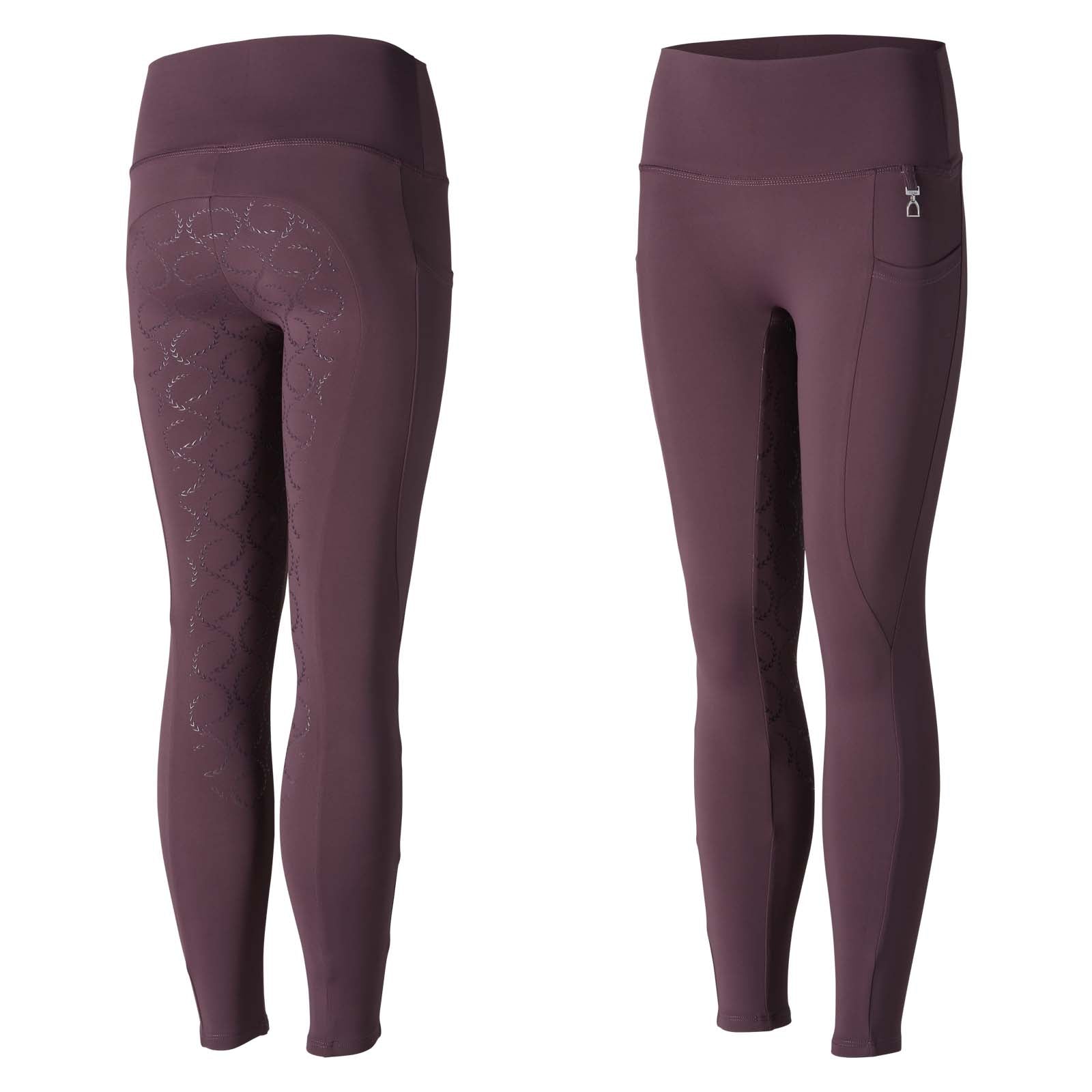 Horze Gillian Kids Silicone Full Seat Tights image #1